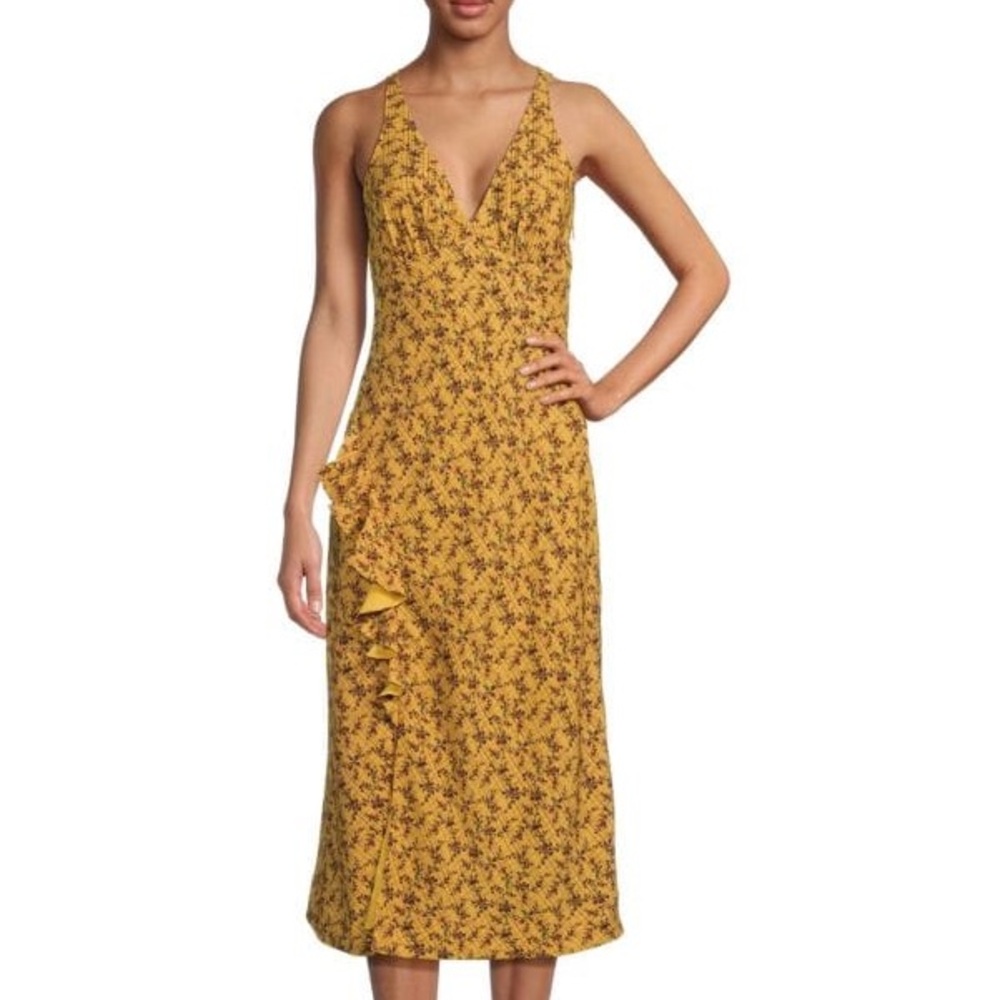 Rhode Irvetta Dress Ruffle Dress size large